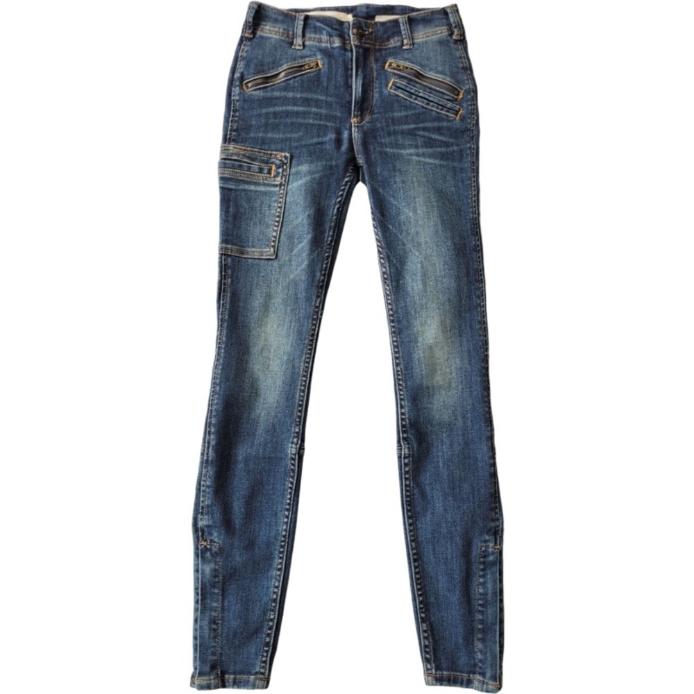 ✅ Pilcro and Letterpress women High Rise denim leggings size 25